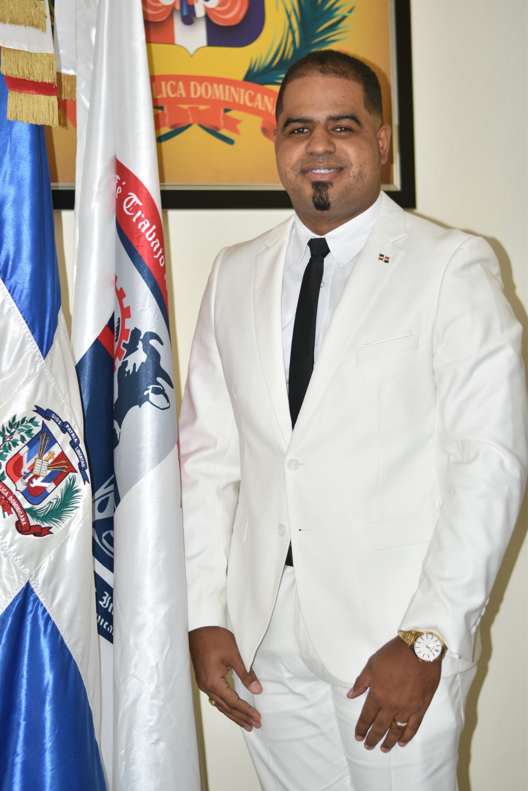 Juan Andrés Núñez López Concejal por el  Partido Revolucionario Moderno (PRM) y  Presidente del concejo de Regidores.